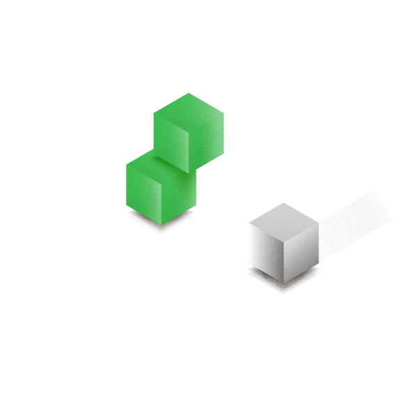 Cubes Apart Illustration